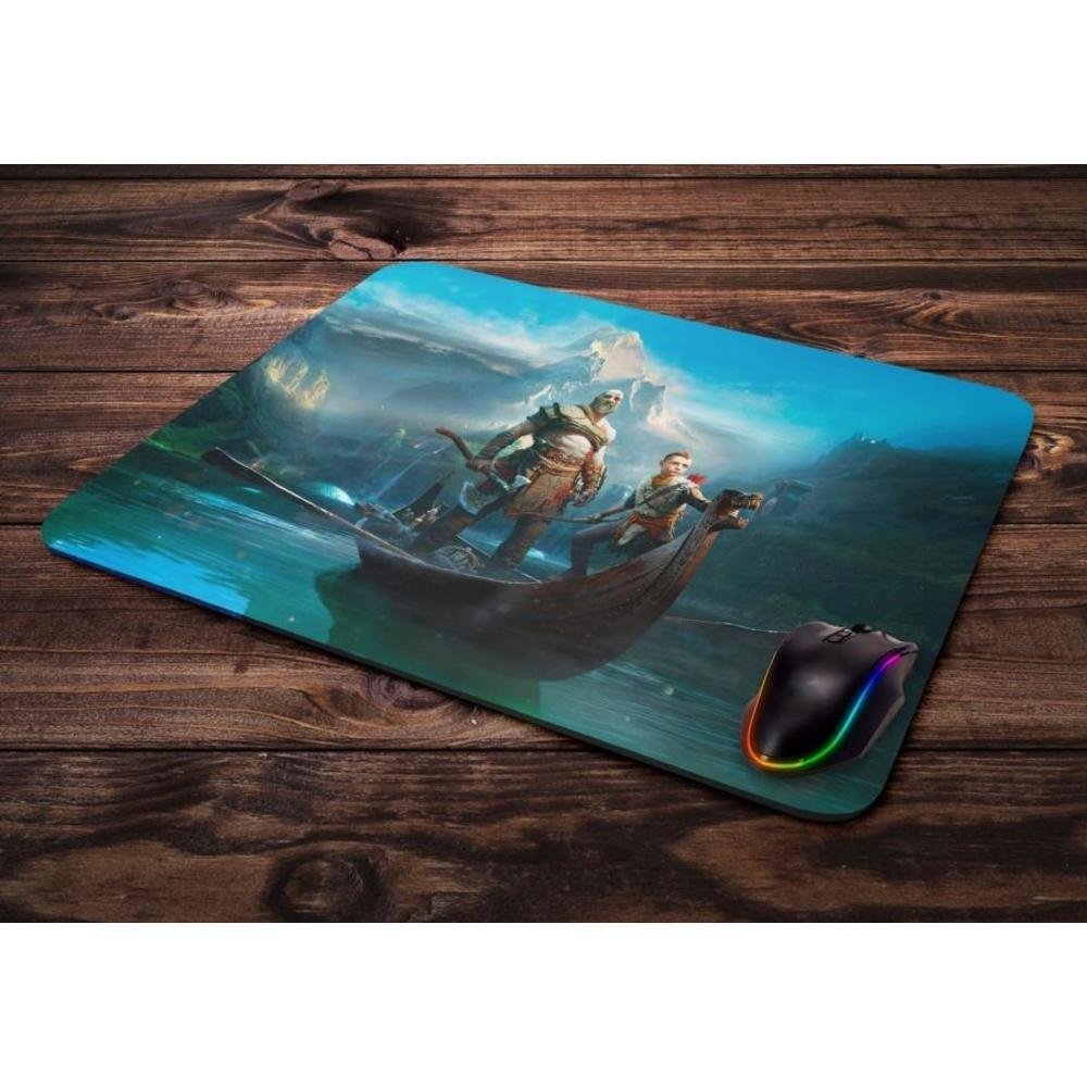Mouse Pad Gamer God Of War Kratos E Atreus Ii Mouse Pad Gamer God Of War Kratos E Atreus Ii