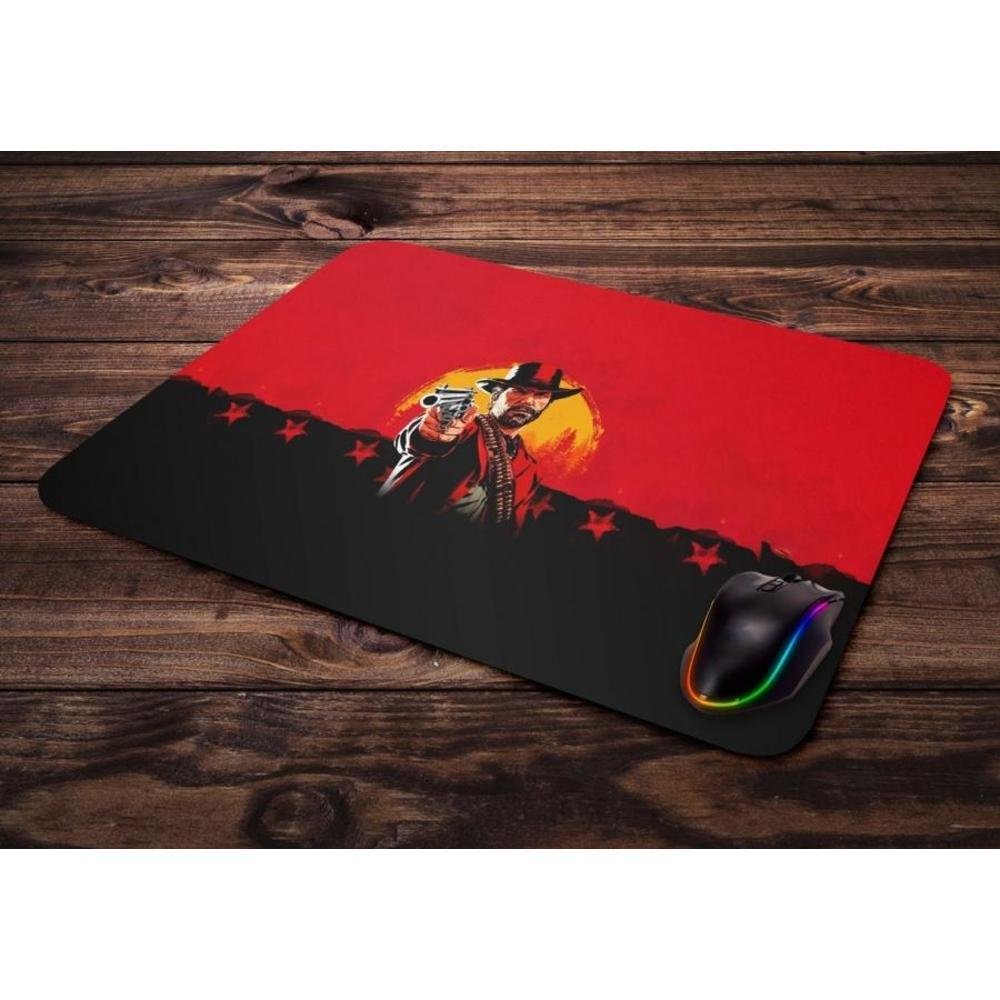 Imagem 2 de 2 do produto Mouse Pad Gamer Starnerd Red Dead Redemption Mod5