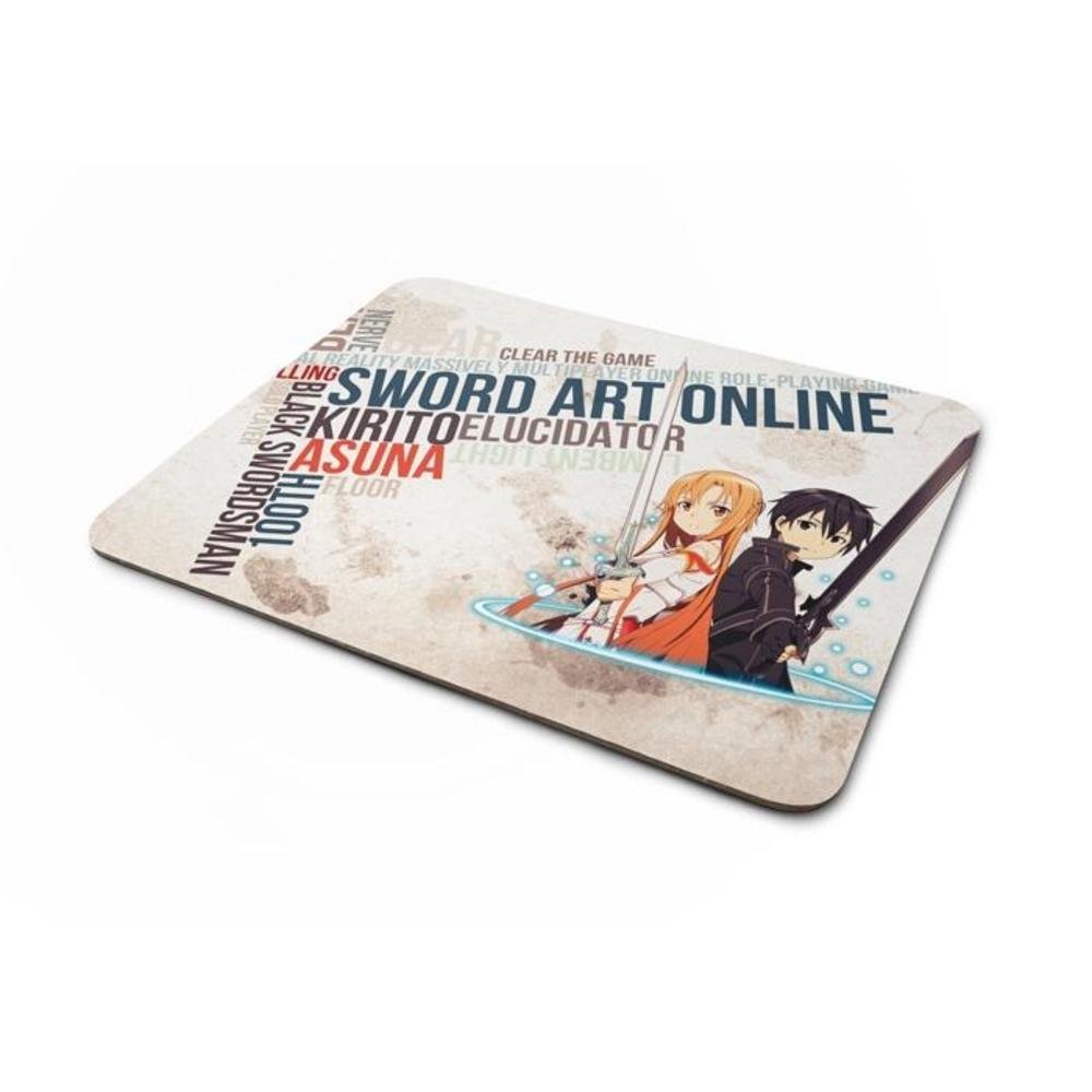 Mouse Pad Sword Art Online Kirito E Asuna