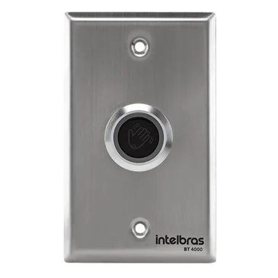 Acionador De Abertura Inox Por Sensor Infravermelho Bt 4000 Intelbras