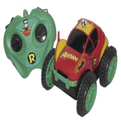 TURNING ACTION - ,Carro rá,dio controle 3 funç,õ,es da Liga da Justiç,a.