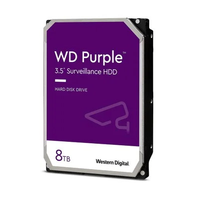 HD WD 8TB Interno Purple, Roxo - WD84PURZ