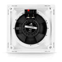 Caixa Acústica de Embutir Frahm, 6", 40W, Quadrada, Branco