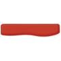 Apoio De Pulso Reflex Ergonômico Para Teclado, Vermelho