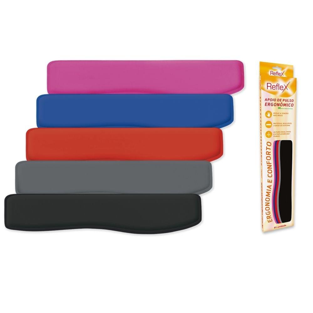 Apoio De Pulso Reflex Ergonômico Para Teclado, Rosa Apoio De Pulso Reflex Ergonômico Para Teclado, Rosa