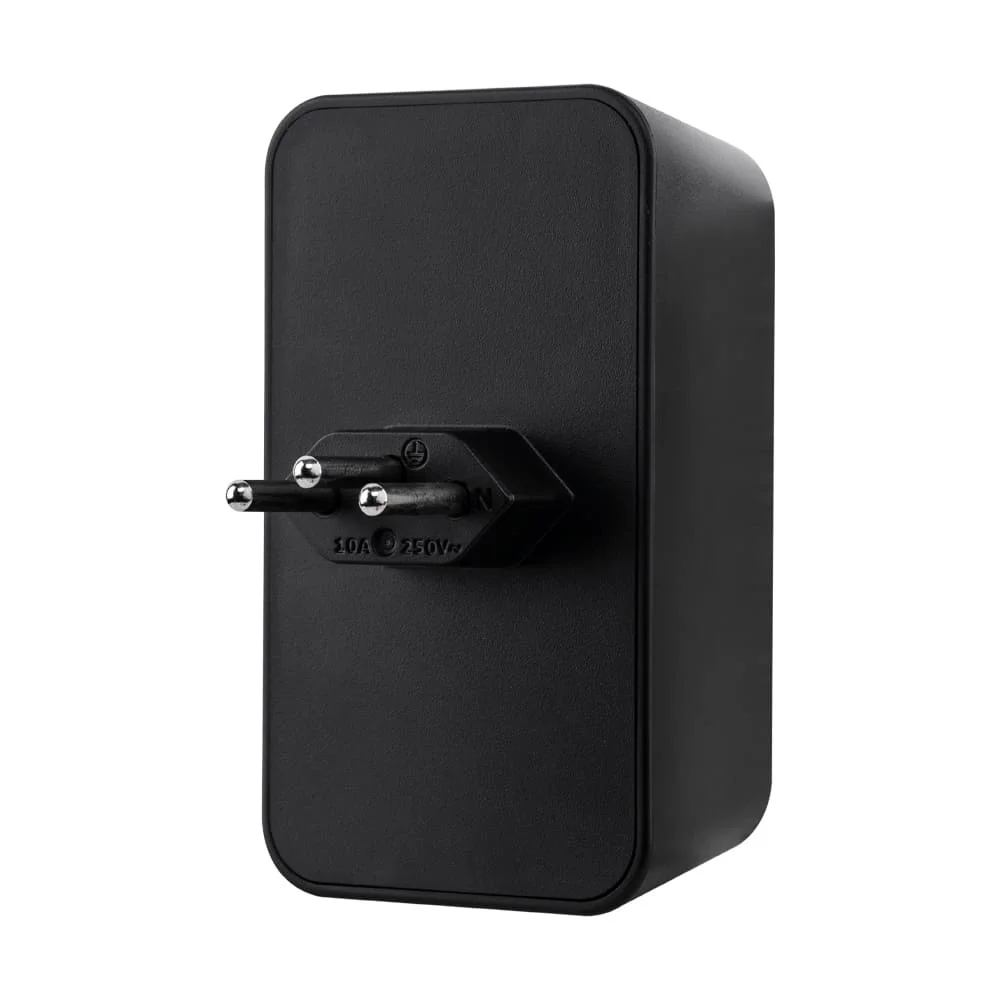 Imagem 3 de 5 do produto Tomada De Proteção Contra Surtos Elétricos Intelbras Eps 302, 3 Pinos, Bivolt - Preto