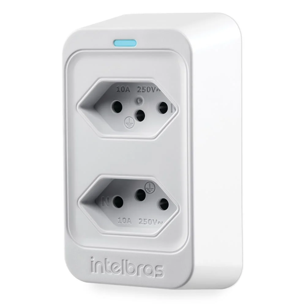 Imagem 4 de 5 do produto Dispositivo De Proteção Contra Surtos Elétricos Bivolt Eps 302 Branco Intelbras