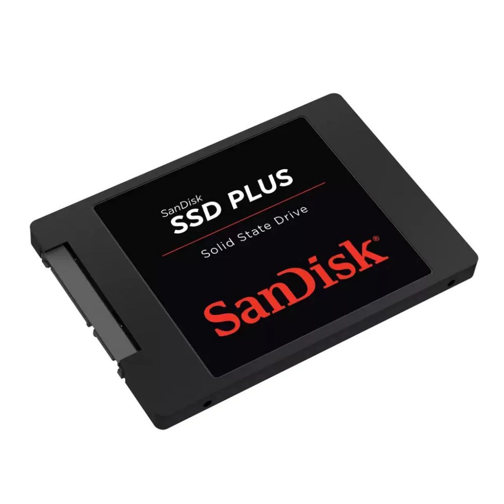 SSD 480GB Sandisk Sata III 2.5, Leitura 535 MB/s E Gravação 445 MB/s - Sdssda-480g-G26