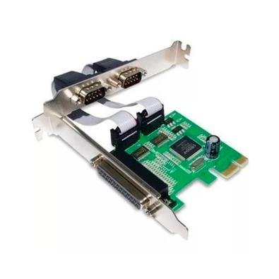 Placa PCI Express, Com 2 Portas Serial E 1 Paralela, Knup - KP-T105