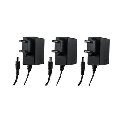 Kit contendo 3 pçs da FonteEF 1201 ALA EF 1201L é ideal para alimentar câmeras CFTV, roteadores, controladores de acesso e fitas LED.Fornece energia p