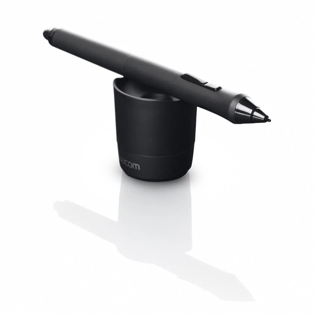 Imagem 3 de 4 do produto Caneta Wacom Grip Pen, Para Intuos 4, 5, Pro E Cintiq, 21UX E 24HD - KP501E2
