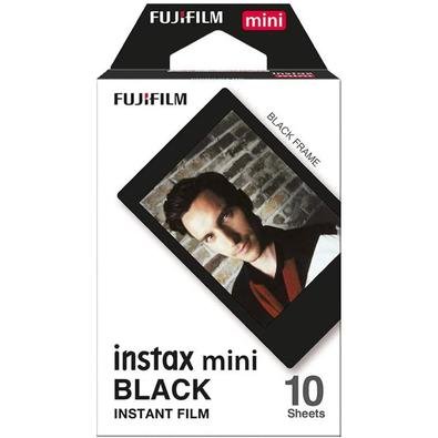 Filme instantâneo Fujifilm Instax Black com 10 poses
