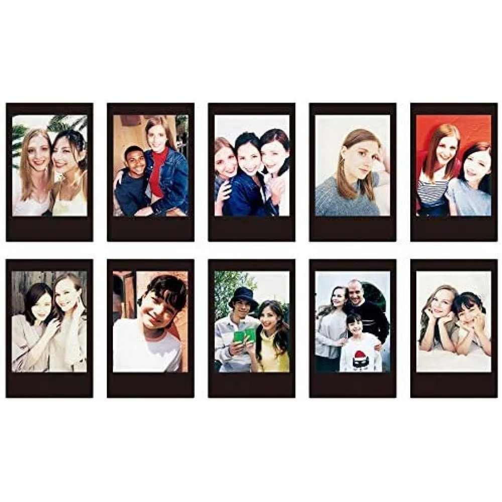Filme Instantâneo Fujifilm Instax Black Com 10 Poses Filme Instantâneo Fujifilm Instax Black Com 10 Poses
