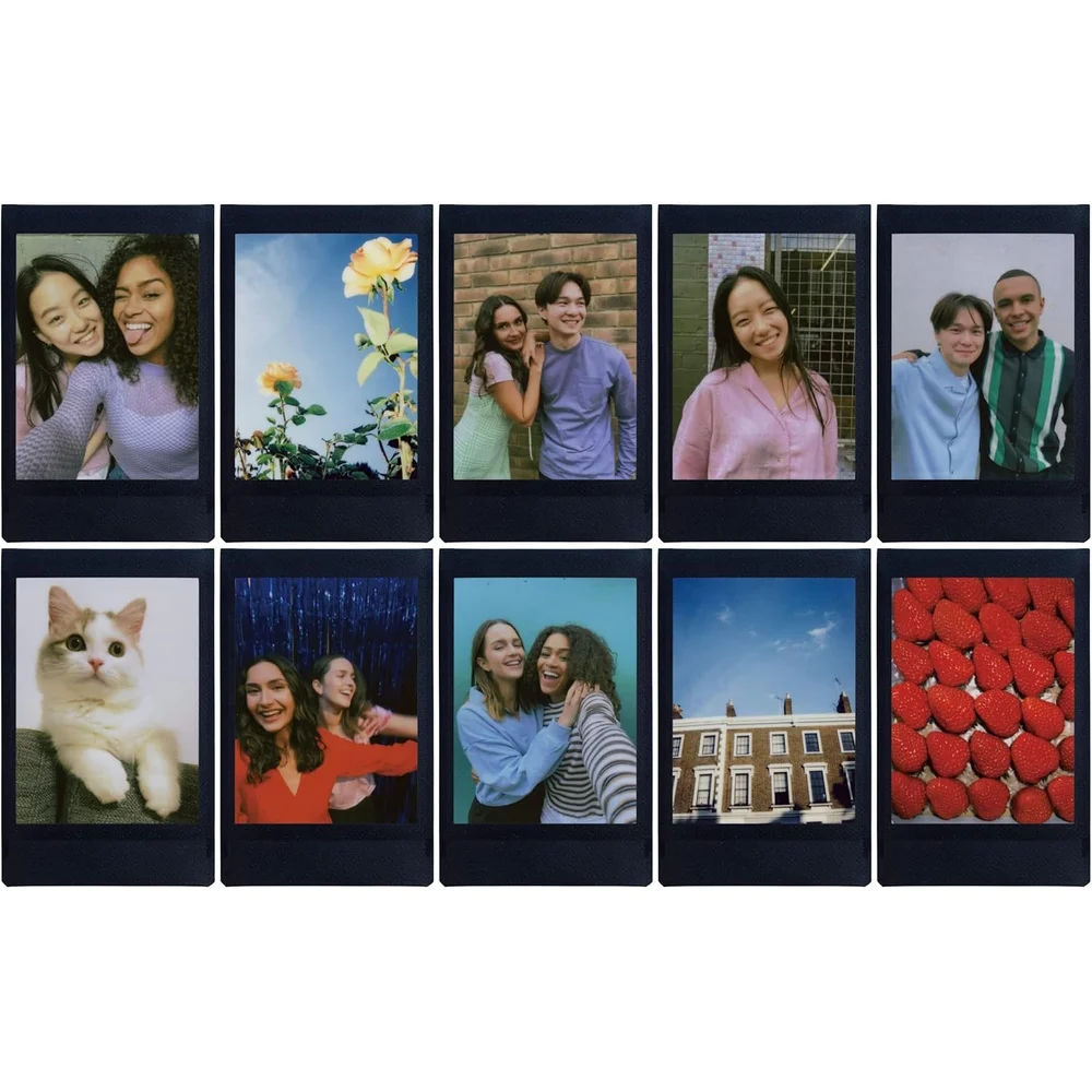 Filme Instantâneo Fujifilm Instax Black Com 10 Poses Filme Instantâneo Fujifilm Instax Black Com 10 Poses