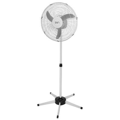 Ventilador Pedestal Oscilante 50 cm 110V Branco Ventilador oscilante pedestal composto de grades e hélice em polipropileno.