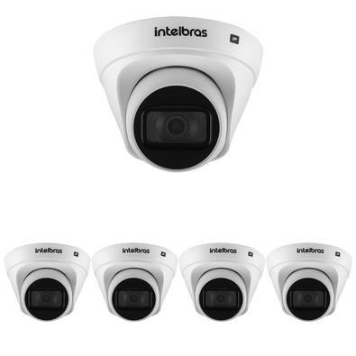 Kit contendo 5 Câmeras IP VIP 1130 DÍndice de proteção IP67O índice de proteção IP67 garante maior resistência contra os desgastes do tempo. Indicada