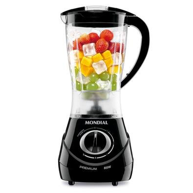Toda a qualidade da Mondial no seu dia a dia. O Liquidificador Premium L-53 possui 800W de potência para você fazer suas receitas favoritas. Pode solt