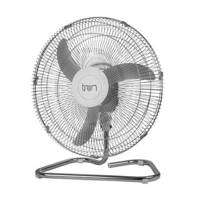 Ventilador de Mesa Oscilante 50 cm Bivolt Cromado Ventilador oscilante mesa composto de grades metálicas cromadas e hélice em polipropileno.