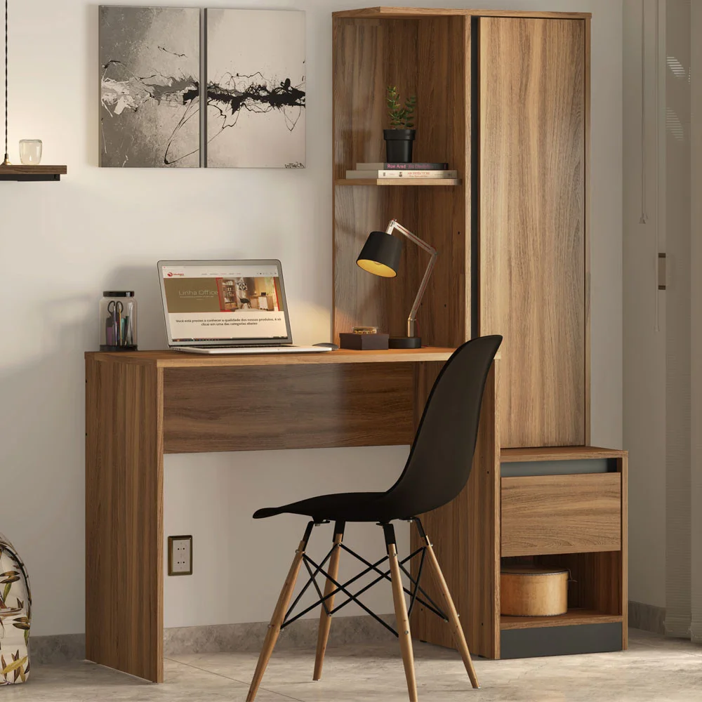 Escrivaninha Com Armário Office Morada 29800