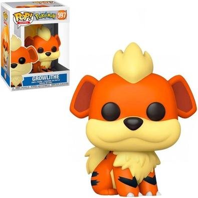 Funko Pop! Growlithe - Produto Importado, em estoque - Do jogo Pokemon, POP vinyl da Funko! - Boneco de aproximadamente 10cm, vai com a caixa Confira