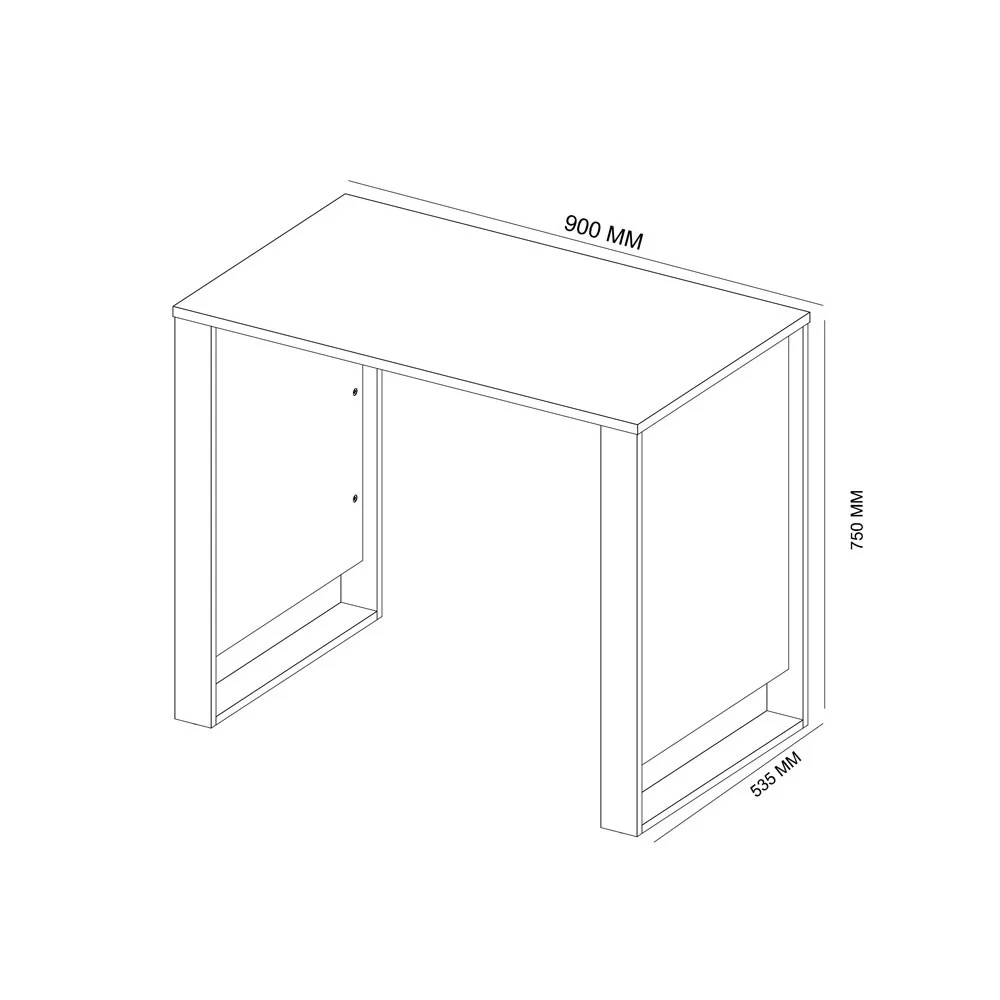Imagem 4 de 5 do produto Mesa Para Computador Demobile Office Morada 29500