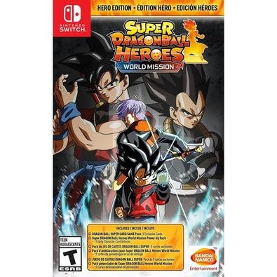 Super DRAGON BALL Heroes: World Mission é a mais recente experiência DRAGON BALL para o Nintendo Switch! É um jogo de batalha de cartas estratégico co