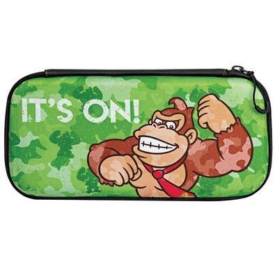 Case PDP Donkey Kong, Para Nintendo Switch, Camuflado Verde