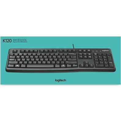 Teclado Logitech K120, Abnt2