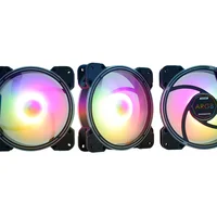 Kit Cooler FAN com 3 Unidades K-MEX, 120mm, ARGB Rainbow Super Storm - AK-AAE1 2
