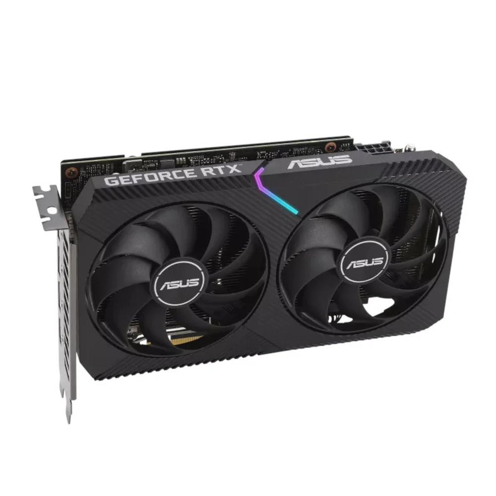 Placa de Vídeo Asus NVIDIA GeForce RTX 3060, 12GB GDDR6, LHR, 192 Bits - DUAL-RTX3060-O12G-V2