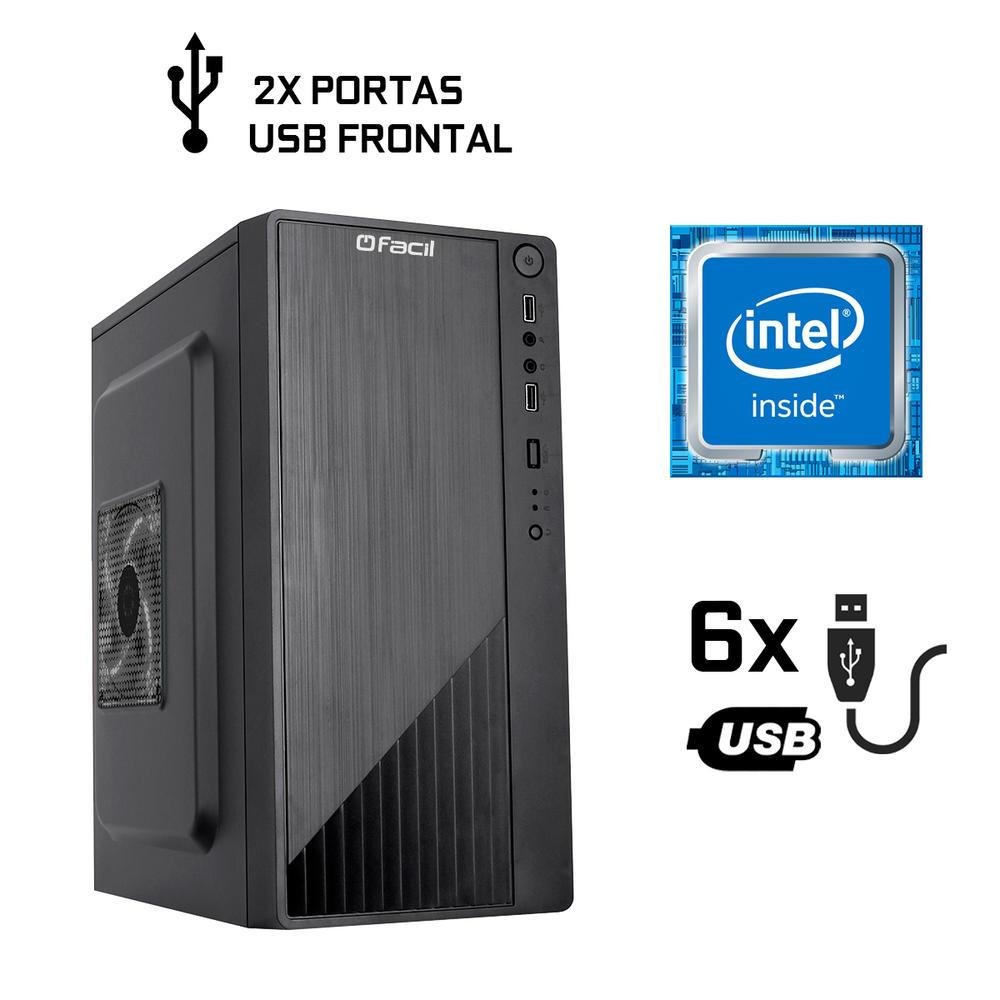 Pc Fácil Core I5 3 Geraço 8GB SSD 480GB KaBuM