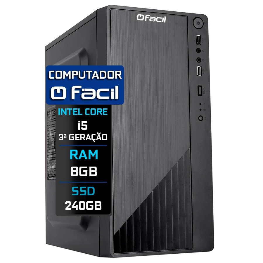 Computador Fácil Intel Core I5 3 Geraço KaBuM