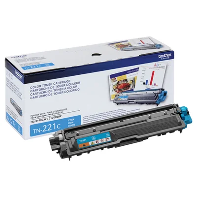 Cartucho Brother Cyano Tn221c