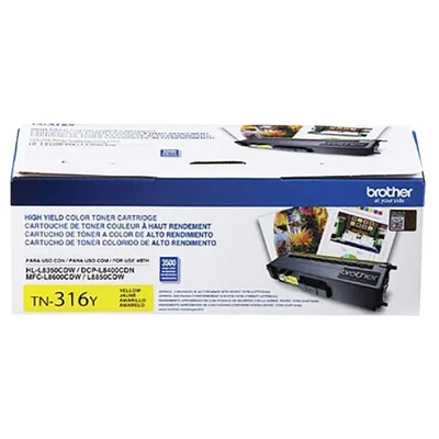 Cart Toner Brother Amarelo - TN316Y