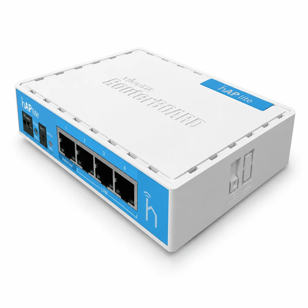Imagem 2 de 5 do produto Roteador Wi-fi Mikrotik Hap - 4 Portas Lan - Rb941-2nd - Reg. Anatel: 07402-19-03817