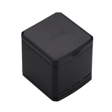 Carregador Triplo Para Gopro Hero 5 6 7 8 Black - Telesin Box Design