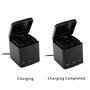 Carregador Triplo Para Gopro Hero 5 6 7 8 Black - Telesin Box Design