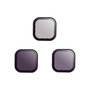 Kit de Filtros ND8/ND16/ND32, para GoPro Hero 9 e Hero 10 Black - Telesin