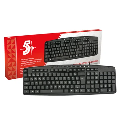 Teclado Usb Multimidia Office 015-0074
