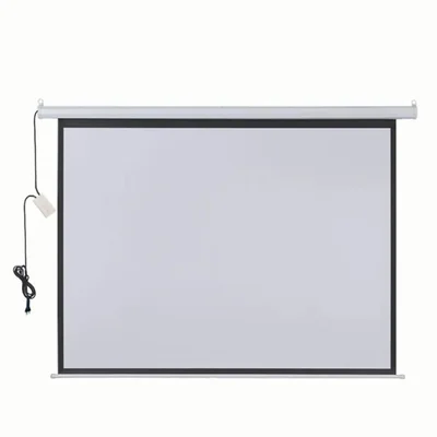 Tela de Projeção Multi  Elétrica, 2.03x1.52M, 100Pol, com Controle Remoto, 220V - AC355