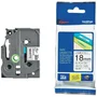 Fita Brother TZ-251 Laminada de 24Mm Preto Sobre Branco