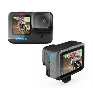 Película Telesin para GoPro Hero 9 e Hero 10 Black, Vidro Temperado