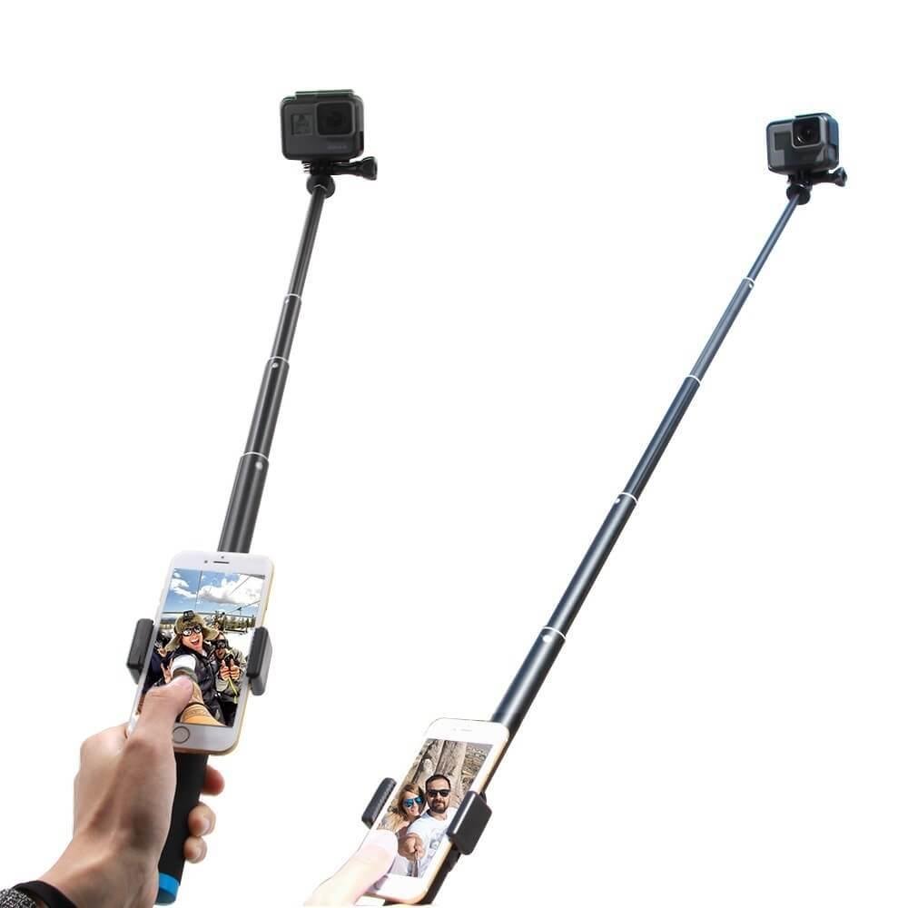 Bastão E Tripé Para Gopro / Câmeras Compactas / Celular - Telesin