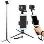 Bastão E Tripé Para Gopro / Câmeras Compactas / Celular - Telesin
