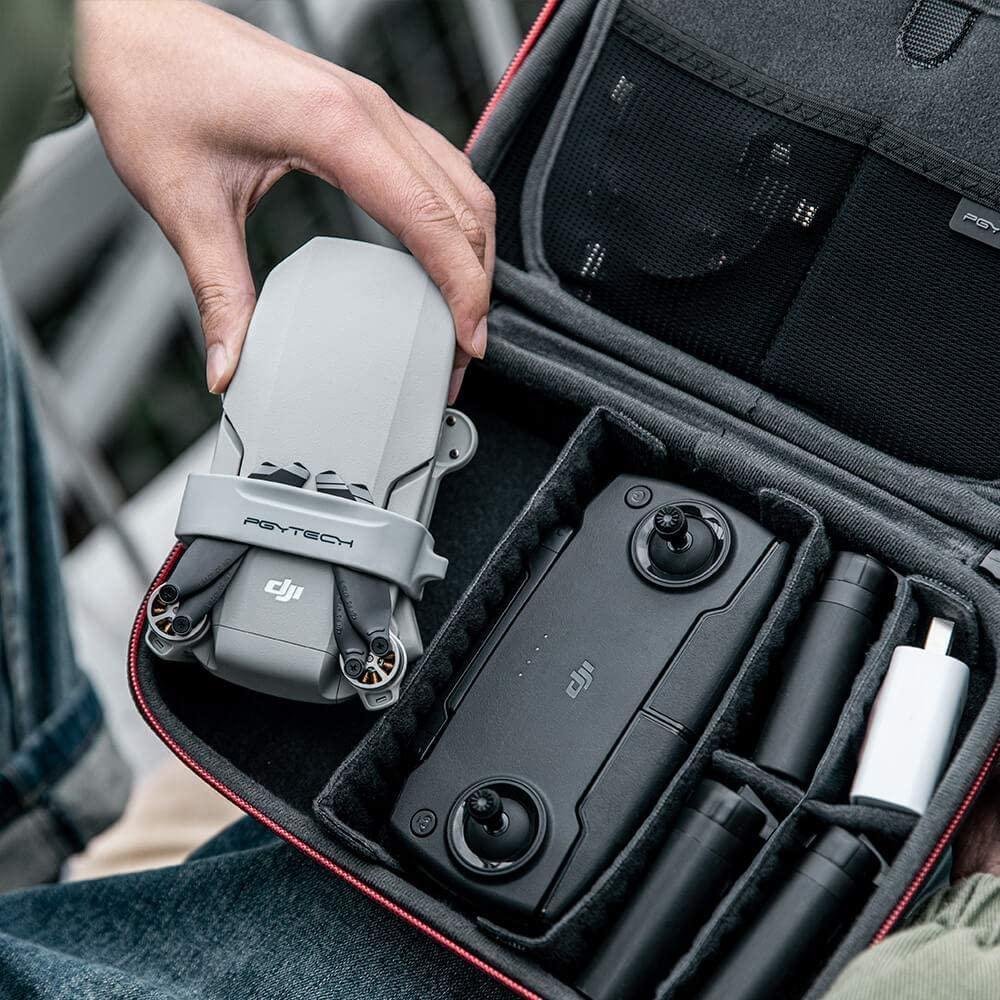 Imagem 3 de 5 do produto Suporte Protetor E Trava De Hélices Para Dji Mavic Mini / Mini Se / Mini 2 - Pgytech