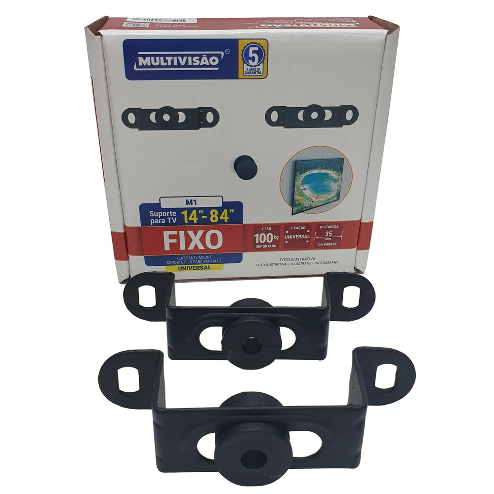 Imagem 4 de 4 do produto Suporte para TV Multivisao, 14" a 84", Preto