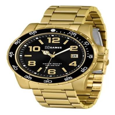 Relógio X-games Dourado Masculino Sport Xmgs1030 P2kx | KaBuM!
