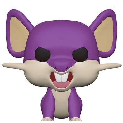 Seu sonho de se tornar um treinador não está fora de alcance! Pegue esse pop! de Rattata para adicionar à sua coleção de Pokémon . Figura colecionável