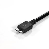 Cabo Para Hd Externo Usb A 3.0 Macho Para Micro Usb B 3.0 (10 Pinos) Ma0cho 28awg Puro Cobre 3 Metro