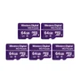 Cartão De Memória WD Purple Micro SD, 64GB, Classe 10
